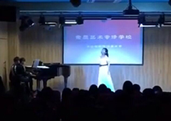 杭州音乐高考培训，马倩老师来校讲座